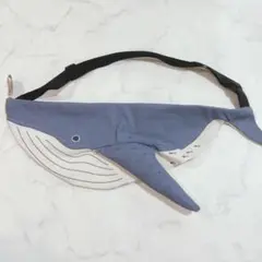 【新品・未使用】クジラ ショルダー バッグ ポーチ ボディバッグ 男の子 女の子