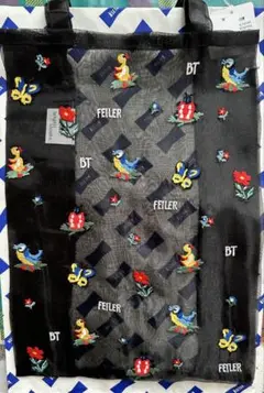 【新品・未使用】FEILER×BRIGITTE TANAKA バッグ ブラック