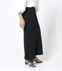 COUDRE ロングスカート ブラック 黒 COUDRE ブラックロングスカート
