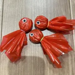金魚　きんぎょ　金魚すくい　お祭り　おもちゃ　ハンドメイド　工作　10個入り
