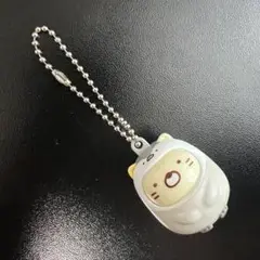 すみっコぐらし　顔が動くと光るライト　ねこ　ネコ　キーホルダー