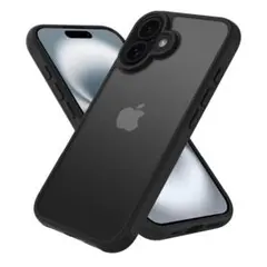 【新品未開封】iPhone 16 ケース&ガラスフィルム マット感 半透明