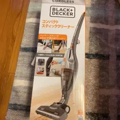 掃除機　svb420Ｊ　　　　未開封 ブラック＋デッカー コンパクトスティッククリーナー