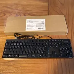 エレコム　有線フルキーボード　数字キー　メンブレンタイプ