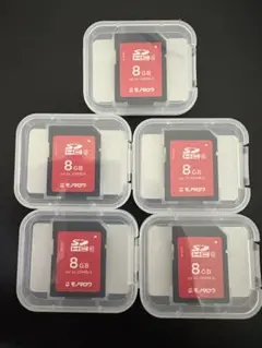 8GB Class 10 SDHCカード 5枚セット