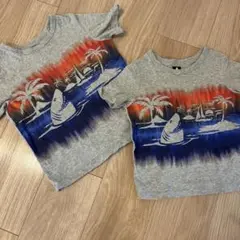 GAP kids 110cmと100cm 兄弟コーデ