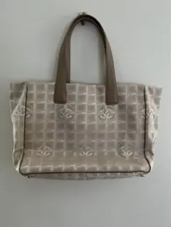 極美品 CHANELニュートラベルライン トートバッグ