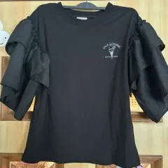 セール！ANGE CHARME ブラックTシャツ　つじのぞみ　しまむら　M