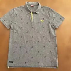 PUMAポロシャツMメンズグレー