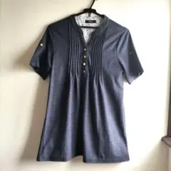 Raymond グレー 半袖チュニック