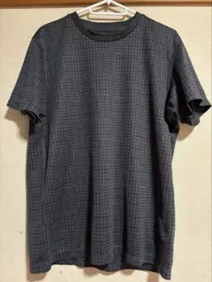 SPRZ NY チェック柄 Tシャツ L ダークグレー