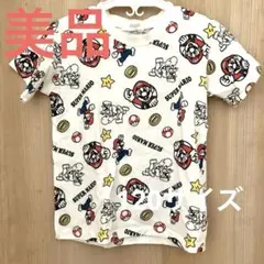 BANDAI APPAREL スーパーマリオ Tシャツ 120サイズ