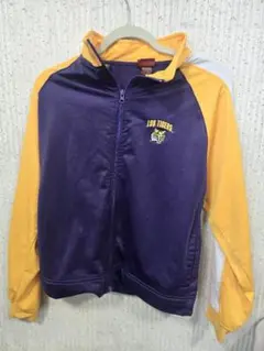 LSU Tigers ジップアップジャケット 紫/黄色
