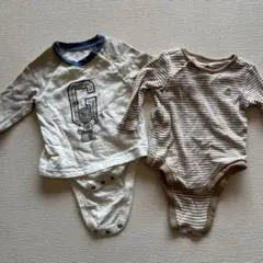 baby GAP 長袖ボディスーツ 3-6ヶ月