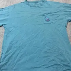 graniph ポケット付きTシャツ L 水色　カプセルコーポレーション