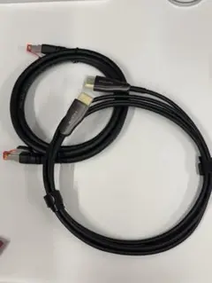 Philips LANケーブル1.5m未使用＋HDMIケーブル2m美品セット