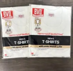 B.V.D. メンズ Tシャツ 丸首　2枚セット　Sサイズ