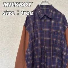 MILKBOY 長袖シャツ フリーサイズ 【古着】