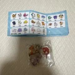 韓国 ポケモン アクリル キーチャーム キーリング