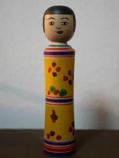 伝統こけし ★ 津軽 / 嶋津誠一 約18.5cm