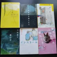 夏物語 コンビニ人間 星の子 インストール　文庫本6冊セット