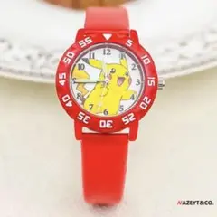 ꕤお買い得ꕤピカチュウꕤアナログ腕時計ꕤ赤レッドꕤ匿名配送ꕤ
