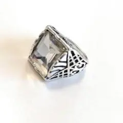 新品 クリスタル リング レディース クリア 指輪 ジュエリー シルバー