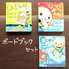 David Shannon　ボードブック３冊セット　デイビット　幼児英語絵本