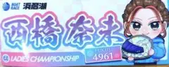 ボートレース　レディースチャンピオン　ステッカーセット 西橋奈未 川井萌