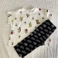 90★ミモランド★スシロー だっこずし Tシャツ パンツ レギンス