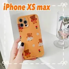 【iPhoneXSmax】くま iPhoneケース 大人気 韓国