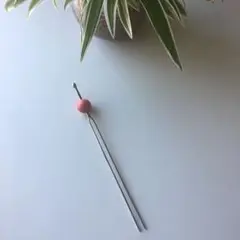 珊瑚のかんざし