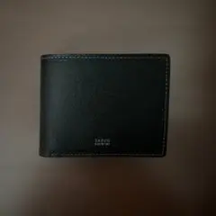TAKEO KIKUCHI ブラック 二つ折り財布