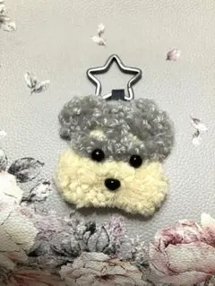 ニードルパンチ　シュナウザーチャーム