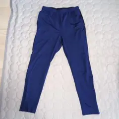 Nike DRI-FIT ネイビー ジャージパンツ Lサイズ　ブルー