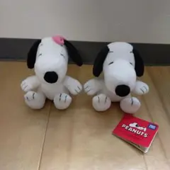 スヌーピー ぬいぐるみ　2体セット