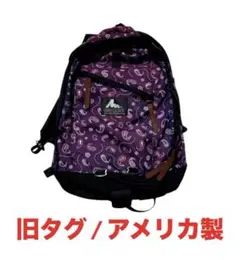 GREGORY グレゴリー デイアンドハーフ ペイズリー バッグ アメリカ製