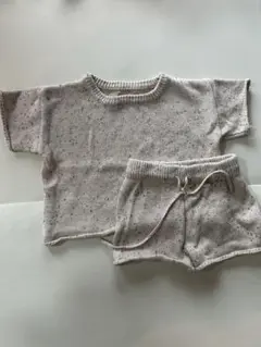 mignon original doux Knit ベビー　セットアップ