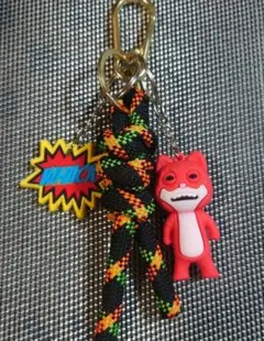 ハンドメイド　キーホルダー　バックチャーム　パラコード　モンスター　ハロウィン