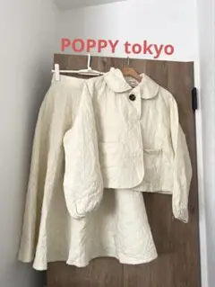 POPPY tokyo キルティングジャケット×スカート