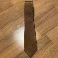 ブラウン ドット柄 ネクタイ