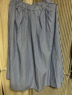 GU ストライプ ロングスカート