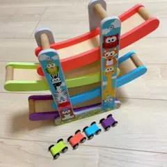 最終値下げ‼️J’ADORE（ジャドール）木製スロープレーサー 木製動物車両