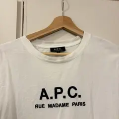 アーペーセー　Tシャツ　ロゴ　刺繍　フリークスストア　A.P.C