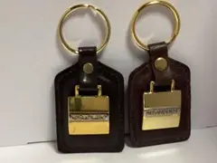 イヴサンローランYves Saint Laurent ブラウンキーホルダーセット
