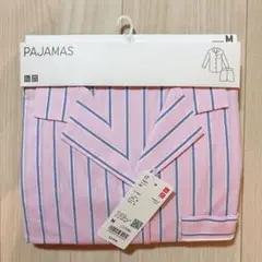 ユニクロ マルチストライプ パジャマ長袖 M