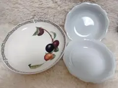 ノリタケ Noritake 果物デザイン ボウル 3点セット