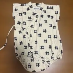 Fusentisagi ハッシュタグ柄　ロンパース 70㎝
