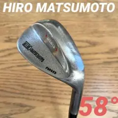 HIRO MATSUMOTO forged ウェッジ 58°