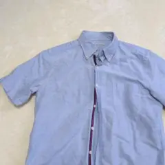 GREEN LABEL RELAXING 半袖シャツ L 青